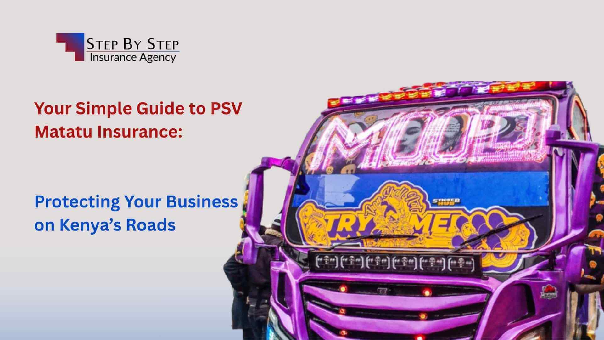 A Simple Guide to PSV Matatu Insurance in Kenya