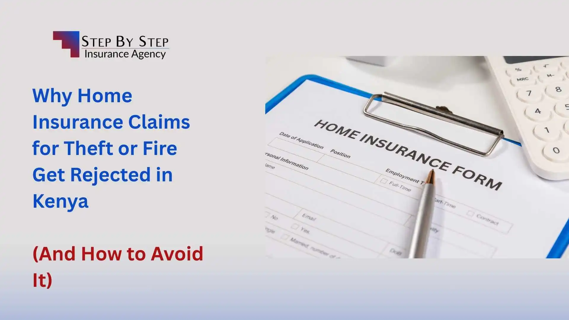 Why Home Insurance Claims for Theft or Fire Get Rejected in Kenya (And How to Avoid It)