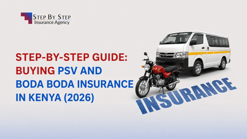 Step-by-Step Guide: Buying PSV and Boda Boda Insurance in Kenya (2026)